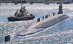 USS Ohio, Brisbane River, USS Frank Cable, Tomahawk cruise missile submarine